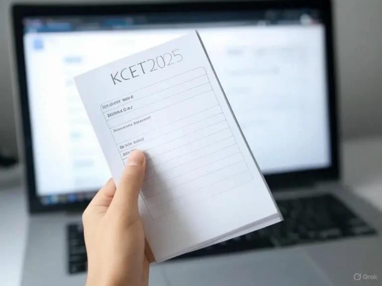 KCET एडमिट कार्ड 2025: cetonline.karnataka.gov.in से हॉल टिकट ले (l